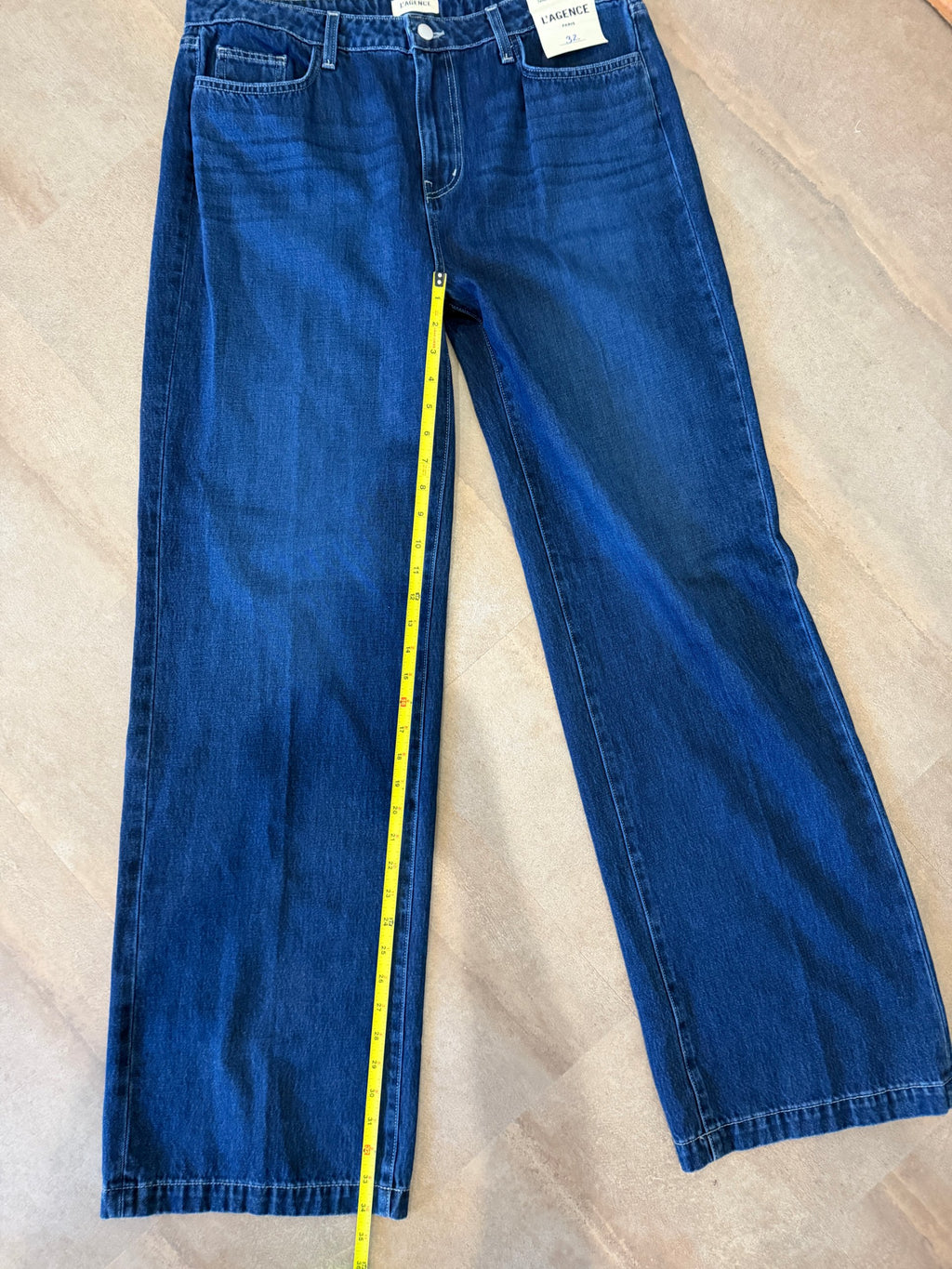 L'AGENCE Clayton High-Rise Wide-Leg Jean – Harlan