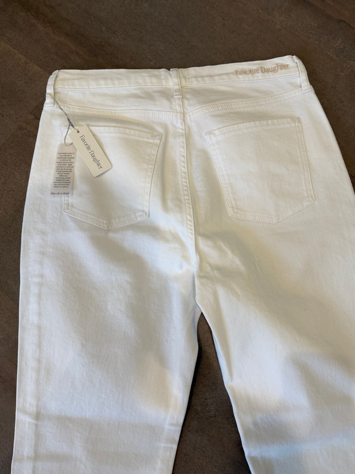 Favorite Daughter The Valentina Super High-Rise Boot Jean – Anchorage White