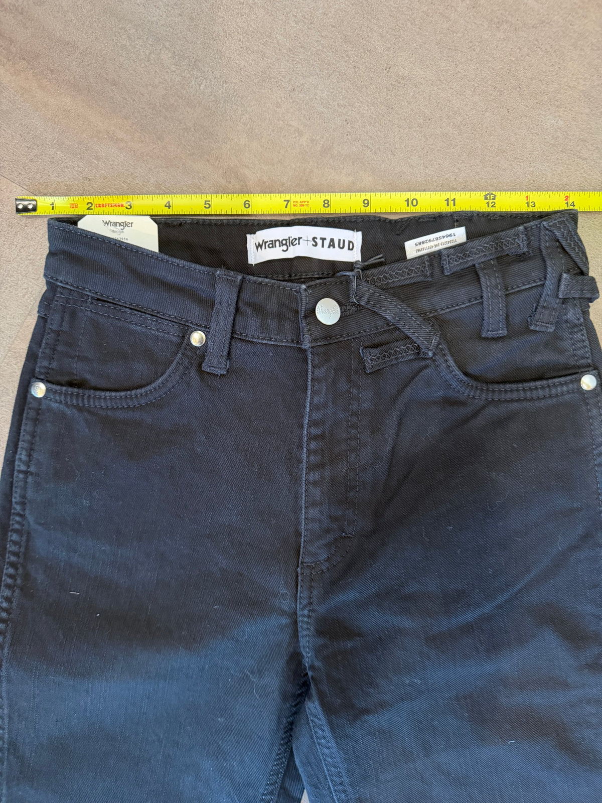 STAUD + Wrangler The Must Jean – Black