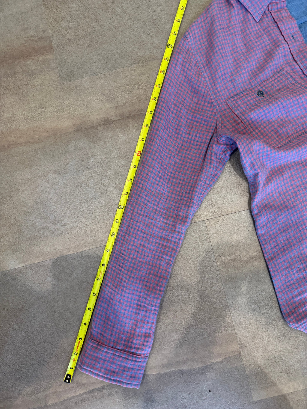 Faherty Button-Down Shirt – Pink / Blue